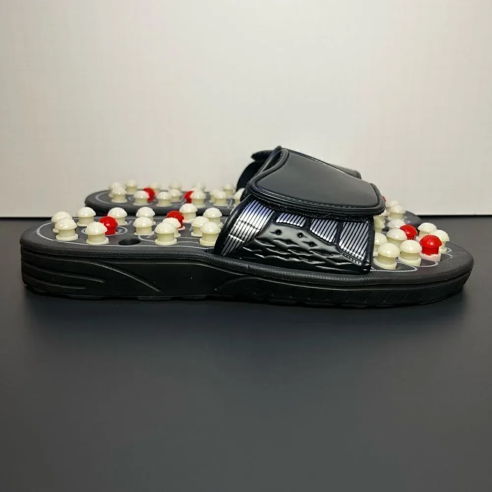 Unisex ACUPRESSURE Plastic Foot Massager Slide Sandals / Size 42/43
